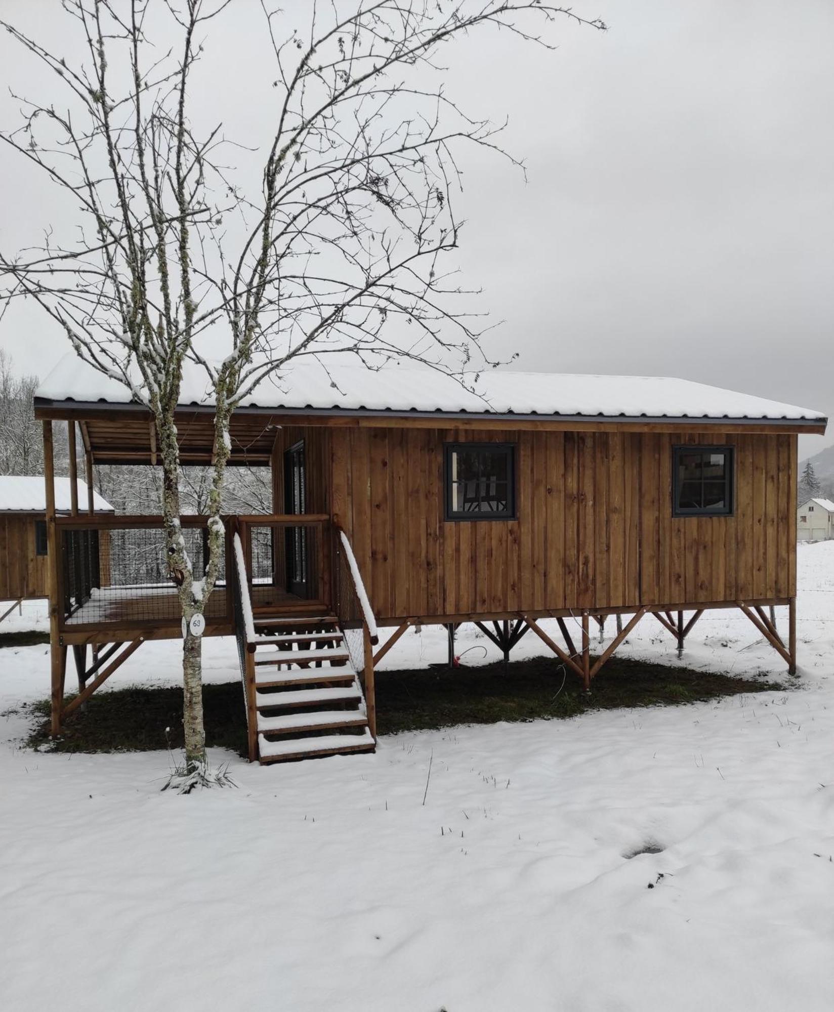 Camping La Borie Basse Condat  ภายนอก รูปภาพ